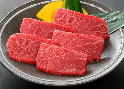鹿児島黒牛モモ焼肉