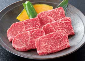 鹿児島黒牛モモ焼肉